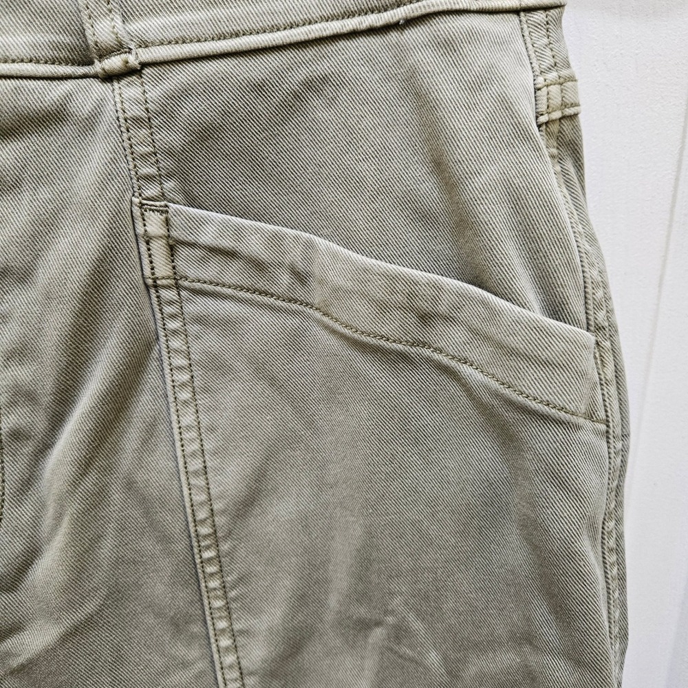 SPANX Womens M/M Green Twill High Waisted‎ Utility Pants - Picture 3 of 11